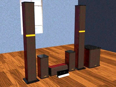 Loa 5.1 cao cấp của Microlab ảnh 3