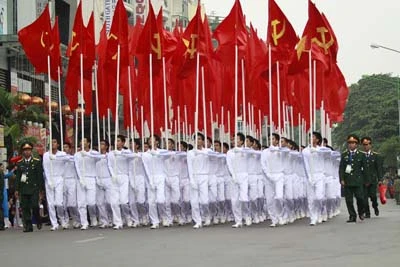 Hình ảnh Lễ mít-tinh, diễu binh, diễu hành kỷ niệm 1.000 năm Thăng Long - Hà Nội ảnh 1