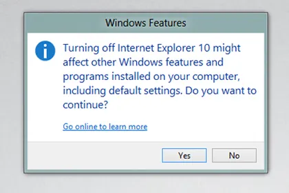 Cách gỡ bỏ Internet Explorer 10 trong Windows 8 ảnh 5 Cách gỡ bỏ Internet Explorer 10 trong Windows 8 ảnh 5