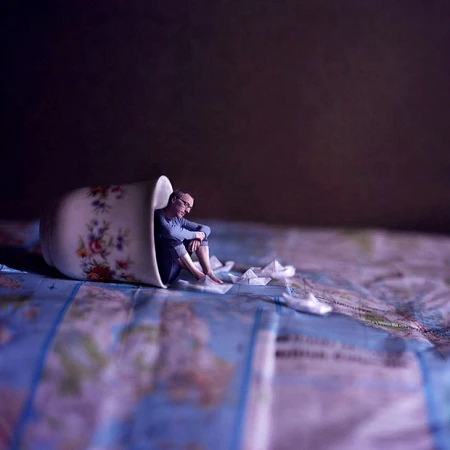 Thú vị bộ ảnh cuộc phiêu lưu của "người tí hon" ảnh 10