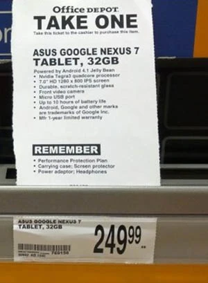 Nexus 7 bản 32GB chỉ 5,2 triệu ảnh 1