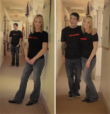 Những trang phục "xe duyên" cùng công nghệ ảnh 2 Những trang phục "xe duyên" cùng công nghệ ảnh 2