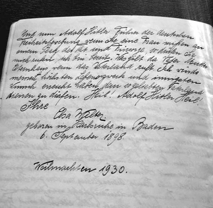 Ớn lạnh với các bức thư gửi cho Hitler ảnh 1