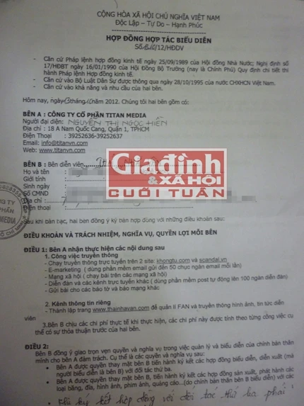 Thái Nhã Vân tiết lộ bản hợp đồng khiến cô "nude để thiền" ảnh 2