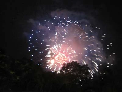 Chùm ảnh: Người dân TP. HCM xem pháo hoa trong mưa ảnh 23