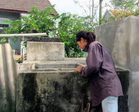 Nghi án một nhà dân bị đổ thuốc sâu vào bể nước ảnh 1