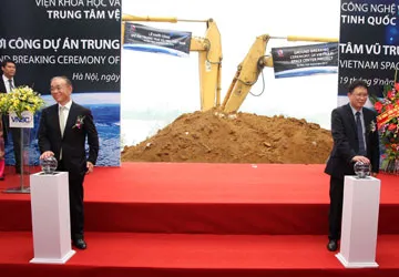 Khởi công Trung tâm Vũ trụ Việt Nam ảnh 1 Khởi công Trung tâm Vũ trụ Việt Nam ảnh 1