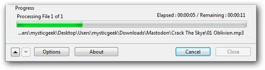Thay đổi định dạng file audio dễ dàng với XRECODE ảnh 5 Thay đổi định dạng file audio dễ dàng với XRECODE ảnh 5