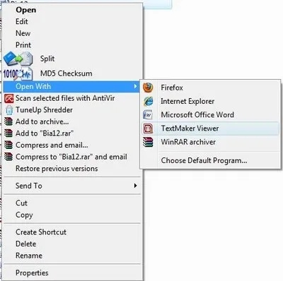 Xem mọi định dạng file văn bản với TextMaker Viewer ảnh 4