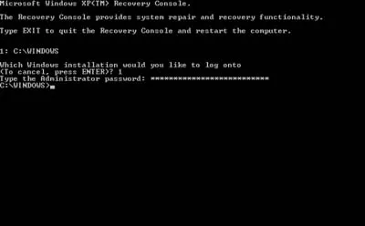 Cài đặt Recovery Console trong Win XP ảnh 3 Cài đặt Recovery Console trong Win XP ảnh 3