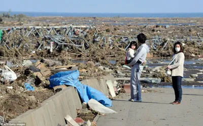 Nhật Bản ngày thứ 3 sau động đất: Hoang tàn và chết chóc ảnh 5