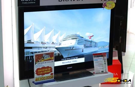 Bộ đôi TV Bravia thiết kế nguyên khối ảnh 1