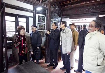 Khánh thành nhà lưu niệm Kim Lân ảnh 1 Khánh thành nhà lưu niệm Kim Lân ảnh 1