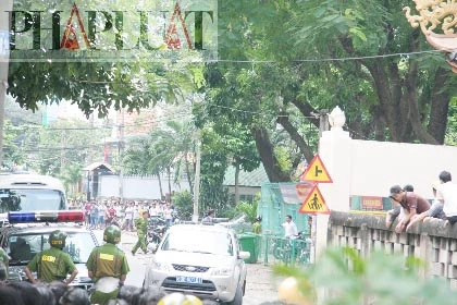 Chùm ảnh: Hiện trường vụ bắt cóc học sinh trường mầm non ảnh 13