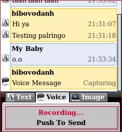 Palringo - Phần mềm Chat miễn phí trên BlackBerry ảnh 6 Palringo - Phần mềm Chat miễn phí trên BlackBerry ảnh 6