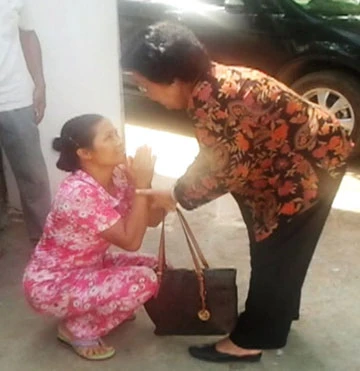 Bà Hoài Thu đi thực địa “vườn mít” ảnh 2 Bà Hoài Thu đi thực địa “vườn mít” ảnh 2