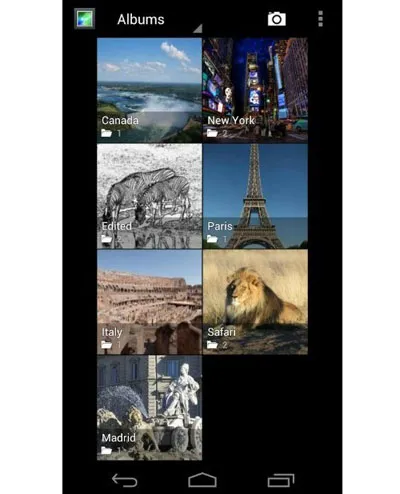 5 ứng dụng thay thế thư viện ảnh mặc định của Android ảnh 1 5 ứng dụng thay thế thư viện ảnh mặc định của Android ảnh 1