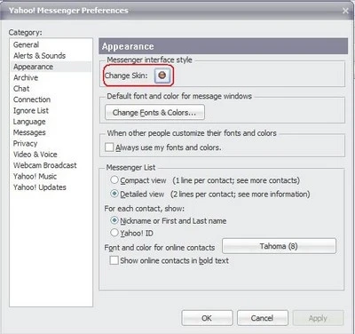 Bộ sưu tập giao diện đẹp mắt dành cho Yahoo! Messenger ảnh 10