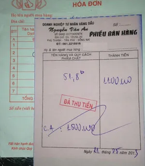 Những “cây xăng quyền lực” trên quốc lộ 20 - Bài 2: Biết giá chung chi qua cây xăng ảnh 2