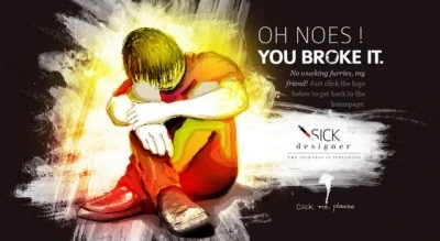 Các hình ảnh báo lỗi 404 độc đáo ảnh 14