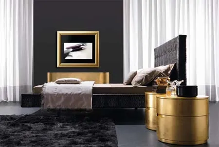 Màn hình viền gỗ, da cá sấu và kim loại quý ảnh 5