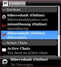 Palringo - Phần mềm Chat miễn phí trên BlackBerry ảnh 3 Palringo - Phần mềm Chat miễn phí trên BlackBerry ảnh 3