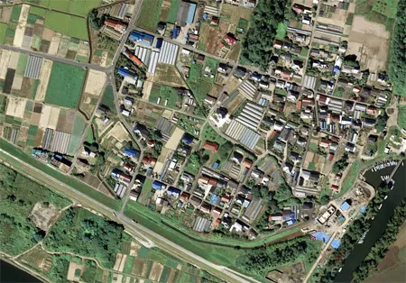 Nhật Bản trước và sau động đất qua Googe Earth ảnh 7