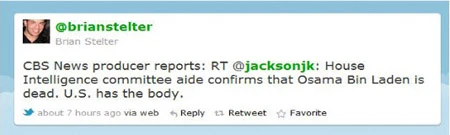 Ai là người đầu tiên đưa tin "Binladen chết" lên Web? ảnh 3