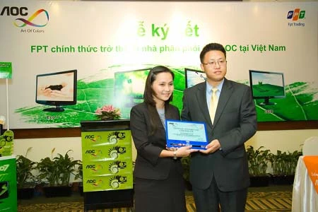 FPT phân phối chính thức dòng màn hình AOC mới ảnh 1