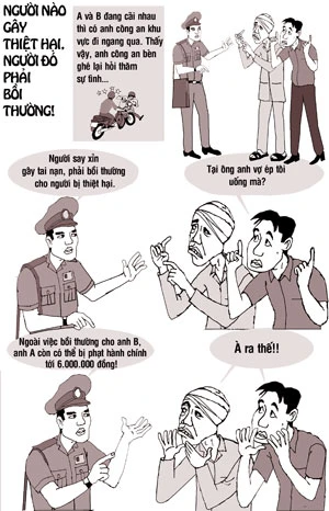 Người “ép nhậu” bồi thường khi nào cưỡng ép… “người nhậu” ảnh 1