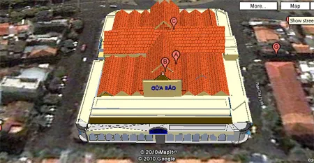 Hà Nội và TP HCM trên bản đồ Google Maps 3D ảnh 13 Hà Nội và TP HCM trên bản đồ Google Maps 3D ảnh 13