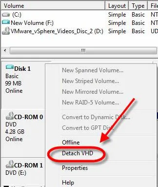 Tạo, cài đặt và đính kèm file VHD ảnh 10