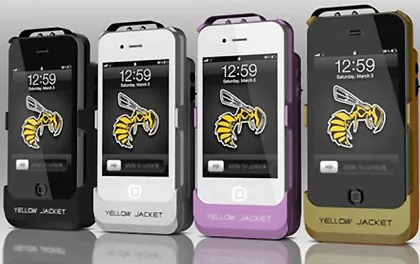 Hiểm họa từ súng bắn điện "ngụy trang" iPhone ảnh 1 Hiểm họa từ súng bắn điện "ngụy trang" iPhone ảnh 1