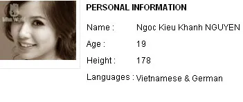 Á hậu Kiều Khanh đã có mặt trên website Miss World 2010 ảnh 1 Á hậu Kiều Khanh đã có mặt trên website Miss World 2010 ảnh 1