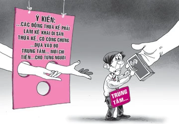 Ba anh em tranh chấp tiền bồi thường ảnh 1