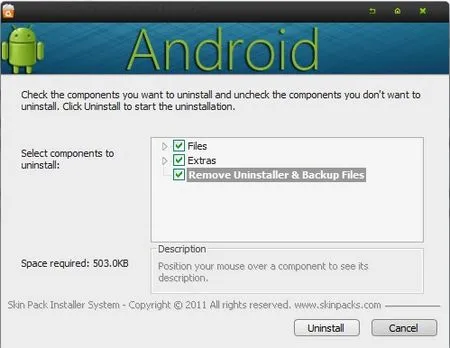 Cực ấn tượng bộ giao diện Android dành cho Windows 7 ảnh 7 Cực ấn tượng bộ giao diện Android dành cho Windows 7 ảnh 7
