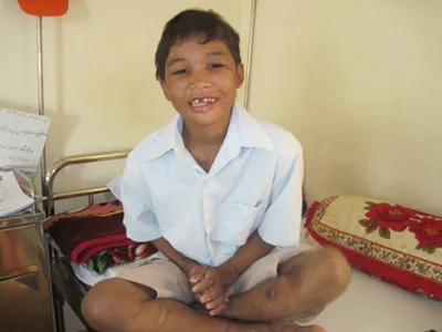 Cậu bé Hào Anh và mơ ước ngôi nhà “có mẹ, có em” ảnh 1 Cậu bé Hào Anh và mơ ước ngôi nhà “có mẹ, có em” ảnh 1