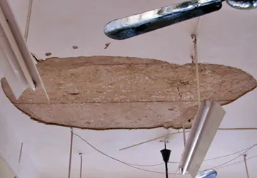 Nữ sinh nhập viện vì trần lớp học rơi trúng đầu ảnh 1