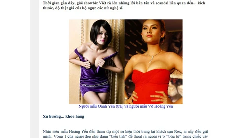 Thảm họa soi mói ảnh 1