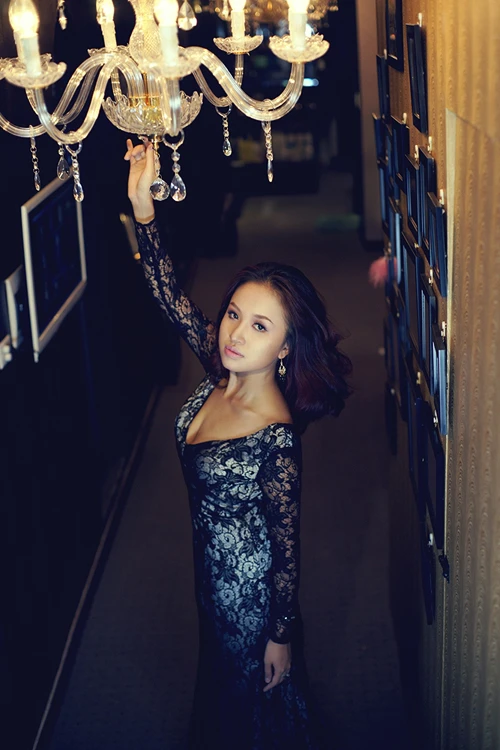 Vân Hugo đẹp buồn ảnh 4