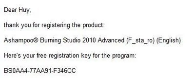 Ghi đĩa đơn giản với phần mềm bản quyền ảnh 1