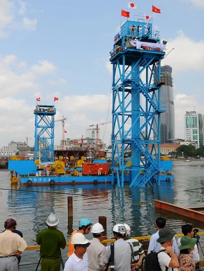 Những hình ảnh mới nhất về đốt hầm Thủ Thiêm đang được dìm ảnh 5