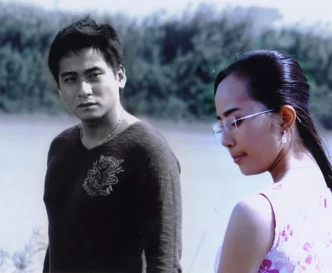 Quỳnh Nga run khi phải đóng nhiều cảnh hôn với Minh Tiệp. Ảnh: Nhân vật cung cấp. Quỳnh Nga run khi phải đóng nhiều cảnh hôn với Minh Tiệp. Ảnh: Nhân vật cung cấp.