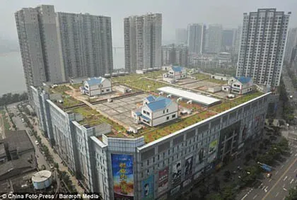 Đất đắt, xây biệt thự trên nóc trung tâm mua sắm ảnh 1 Đất đắt, xây biệt thự trên nóc trung tâm mua sắm ảnh 1