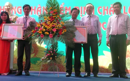 Trường THCS Đồng Khởi đạt chuẩn Kiểm định GD ảnh 1 Trường THCS Đồng Khởi đạt chuẩn Kiểm định GD ảnh 1