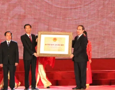 Khu Di tích lịch sử Bạch Đằng đón Bằng xếp hạng Di tích quốc gia đặc biệt ảnh 2 Khu Di tích lịch sử Bạch Đằng đón Bằng xếp hạng Di tích quốc gia đặc biệt ảnh 2