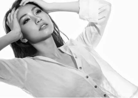 Ngân Khánh gợi cảm trong ảnh đen trắng ảnh 9