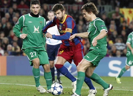 Barca chiếm ưu thế ở đội hình xuất sắc nhất năm 2010 ảnh 3 Barca chiếm ưu thế ở đội hình xuất sắc nhất năm 2010 ảnh 3