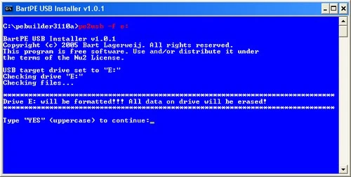Hình L: Bạn sẽ được nhắc nhở để xác nhận rằng mình muốn format UFD