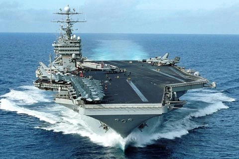 Tàu sân bay USS George Washington. Ảnh: US Navy.